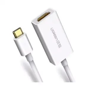 UGREEN 40273 USB-C to HDMI Female Adapter, 4K@60Hz Ultra HD Resolution Support, USB Type-C Display Adapter, High-Resolution Video Output Converter for Monitor, TV and Projector Connectivity