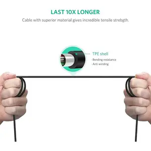 UGREEN 50446 USB-C to USB-B 2.0 Printer Cable 2m, 480Mbps Data Transfer Speed, Plug-and-Play Connectivity, USB Type-C to Printer Scanner Device Cable Black