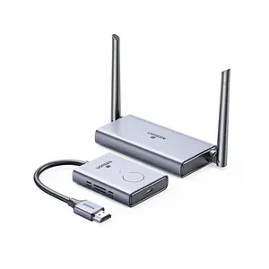 UGREEN 50633A Wireless HDMI Extender Transmitter and Receiver 50m, Wireless Display Transmission, HDMI Audio Video Extender