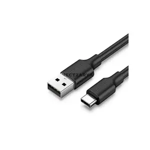 UGREEN 60118 USB-A to USB-C Charging & Sync Cable 2M Black, Fast Charging, High-Speed Data Transfer, Universal USB-C Device Compatibility, Durable Reinforced Construction for Smartphones, Tablets & Laptops