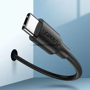 UGREEN 60118 USB-A to USB-C Charging & Sync Cable 2M Black, Fast Charging, High-Speed Data Transfer, Universal USB-C Device Compatibility, Durable Reinforced Construction for Smartphones, Tablets & Laptops