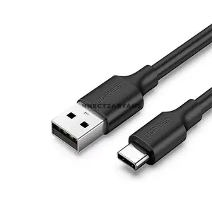 UGREEN 60118 USB-A to USB-C Charging & Data Sync Cable 2M Black, Fast Charging, USB 2.0 Data Transfer, Universal USB-C Compatibility, Reinforced Connectors & Durable Construction for Smartphones, Tablets, Laptops, Power Banks & USB-C Devices