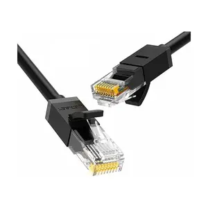 UGREEN 60545 Cat6 Ethernet Cable 1.5m, 1Gbps High-Speed Network Performance, U/UTP 8-Core Construction, RJ45 Connectors, Stable Gigabit LAN Internet Cable for Home and Office Networking Black