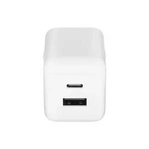 UGREEN 65015 X516 30W GaN USB-C & USB-A Fast Wall Charger White, 30W USB-C PD 3.0, 22.5W USB-A, QC 4.0, FCP & AFC Fast Charging, Dual-Port Charging, Intelligent Power Management & Compact Polycarbonate Design