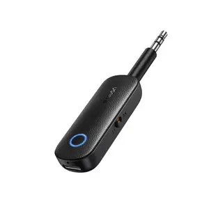 UGREEN 80893 Bluetooth Transmitter & Receiver Black Bluetooth 5.0 Audio Adapter, Wireless AUX Connectivity, Dual Mode