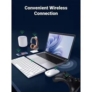 UGREEN 90225 USB-A Bluetooth 5.3 Adapter, Wireless USB Dongle, Low Energy Connectivity, Compact Nano Design, Stable Bluetooth Connection for PCs, Laptops, Keyboards, Mice, Headsets and Other Bluetooth Devices
