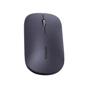 UGREEN 90372 Portable Wireless Mouse, 2.4GHz Wireless Connectivity, Compact Lightweight Design, Precision Optical Tracking, Plug-and-Play USB Receiver Mouse Black