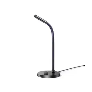 UGREEN 90416 CM564 Desktop USB Microphone, USB Plug-and-Play Connectivity, Cardioid Pickup Pattern, Built-In Adjustable Stand, High-Quality Voice Recording and Streaming Microphone Black