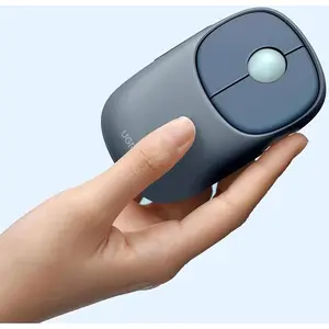 UGREEN 90538 MU102 Fun+ Wireless Mouse, 2.4GHz Wireless Connectivity, Compact Portable Design, Smooth Precision Tracking, Plug-and-Play USB Receiver Mouse Blue