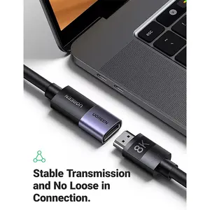 UGREEN 90592 HDMI 8K Female to Female Adapter for Extension, 8K@60Hz Video Support, HDMI Coupler Connector