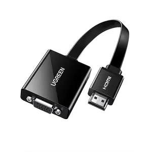 UGREEN 90813 HDMI to VGA Converter Without Audio 1080P@60Hz, HDMI to VGA Adapter, Power Port Support