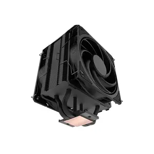 Cooler Master V4 Alpha Black Dual Tower CPU Air Cooler, High-Performance Dual Heatsink Design, Advanced Air Cooling Solution, Premium CPU Cooling System