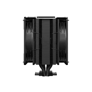Cooler Master V4 Alpha Black Dual Tower CPU Air Cooler, High-Performance Dual Heatsink Design, Advanced Air Cooling Solution, Premium CPU Cooling System