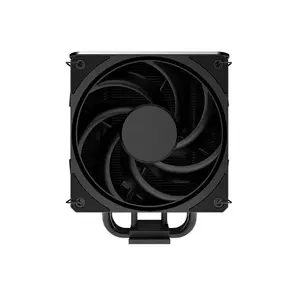 Cooler Master V4 Alpha Black Dual Tower CPU Air Cooler, High-Performance Dual Heatsink Design, Advanced Air Cooling Solution, Premium CPU Cooling System