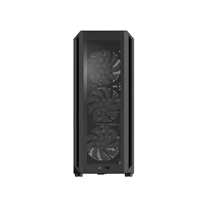 XPG VALOR AIR PLUS Compact Mid-Tower Chassis Black, ATX Case, 4×120mm ARGB Fans, Tempered Glass, 360mm Radiator Support