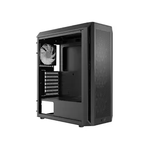XPG VALOR AIR PLUS Compact Mid-Tower Chassis Black, ATX Case, 4×120mm ARGB Fans, Tempered Glass, 360mm Radiator Support