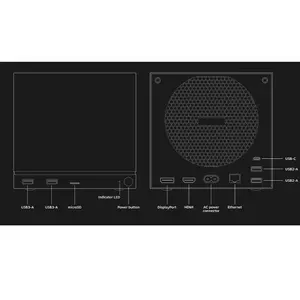 Valve Steam Machine 512GB, 2TB Gaming Console PC, AMD Zen 4 6-Core Processor, AMD RDNA 3 Graphics, 16GB DDR5 RAM, SteamOS, 4K 60FPS Gaming System