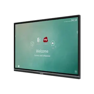 ViewSonic IFP5550-2 55 Inch 4K UHD Interactive Display, Touchscreen Collaboration Panel, Ultra HD Resolution, Education and Business Smart Display