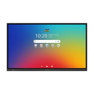 ViewSonic ViewBoard IFP6534 65 Inch 4K Interactive Display, 3840×2160 UHD Resolution, 40-Point Multi-Touch Technology, Android 14 EDLA Platform, USB-C Connectivity, Smart Collaboration and Education Display