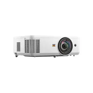 ViewSonic PS502W WXGA Short Throw Projector, 4000 ANSI Lumens Brightness, 1280×800 Native Resolution, 0.52 Throw Ratio, Dual HDMI Inputs, Classroom and Business Presentation Projector