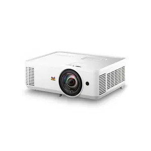 ViewSonic PS502X XGA Short Throw Projector, 4000 ANSI Lumens Brightness, 1024×768 Native Resolution, 0.61 Throw Ratio, Dual HDMI Inputs, Classroom and Business Presentation Projector