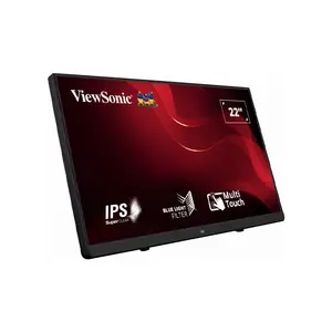 ViewSonic TD2230 22 Inch Full HD Touch Screen LED Monitor, 1920×1080 Resolution, Multi-Touch Interactive Display, Productivity and Commercial Touch Monitor