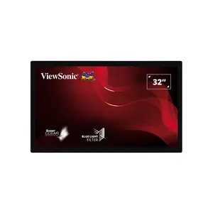 ViewSonic TD3207 32 Inch 4K UHD Touch Screen LED Monitor, 3840×2160 Resolution, Interactive Multi-Touch Display, Professional Productivity and Collaboration Monitor