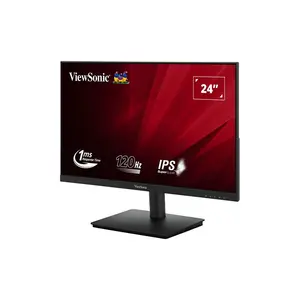 ViewSonic VA240A-H 24 Inch Full HD IPS Monitor, 1920×1080 Resolution, 120Hz Refresh Rate, 1ms MPRT Response Time, Anti-Glare Screen, HDMI and VGA Connectivity, Three-Side Frameless Display Design