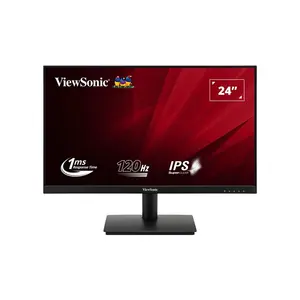 ViewSonic VA240A-H 24 Inch Full HD IPS Monitor, 1920×1080 Resolution, 120Hz Refresh Rate, 1ms MPRT Response Time, Anti-Glare Screen, HDMI and VGA Connectivity, Three-Side Frameless Display Design