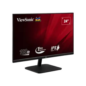 ViewSonic VA2432-H-2 24-Inch Full HD IPS Frameless LED Monitor, 1920×1080 Resolution, Slim Bezel Design, IPS Panel Technology, HDMI Connectivity, Professional Office and Home Display