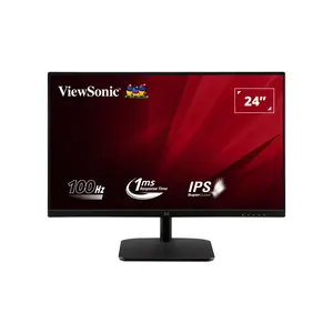ViewSonic VA2432-H-2 24-Inch Full HD IPS Frameless LED Monitor, 1920×1080 Resolution, Slim Bezel Design, IPS Panel Technology, HDMI Connectivity, Professional Office and Home Display