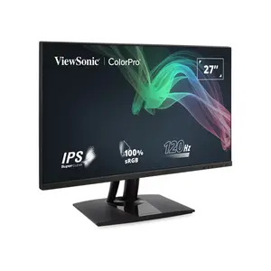 ViewSonic VP2756A-2K 27 Inch QHD IPS Professional Monitor, 2560×1440 Resolution, 120Hz Refresh Rate, 5ms GtG Response Time, 100% sRGB Color Coverage, Pantone Validated, USB-C 90W Power Delivery, Creator and Professional Display