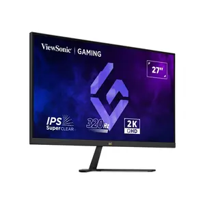 ViewSonic VX2766-2K-PRO-9 27-Inch QHD Gaming Monitor, 2560×1440 Resolution, 320Hz Refresh Rate, High-Speed Competitive Gaming Display, Ultra-Smooth Visual Performance Monitor