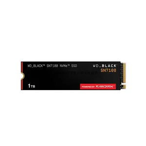 WD_BLACK SN7100 1TB NVMe M.2 Internal Gaming SSD, PCIe Gen4 x4 NVMe, Up to 7250MB/s Read & 6900MB/s Write, TLC 3D NAND, 1000K Read / 1400K Write IOPS, DRAM-Less Design, M.2 2280, 600TBW Endurance, WDS100T4X0E-00CJA0
