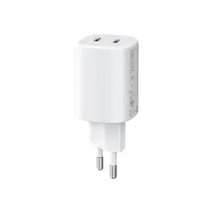 Xiaomi MI Power Adp 45W GaN Charging Power Adapter Dual Port BHR087OEU, 45W USB-C + USB-A Fast Wall Charger with GaN Technology & Multi-Layer Safety Protection