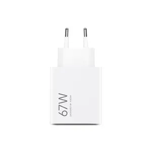 Xiaomi MI Power Adapter 67W HyperCharge Type-A MDY-12-EH BHR07SKEU, 67W USB-A Fast Wall Charger with HyperCharge Technology & Intelligent Safety Protection
