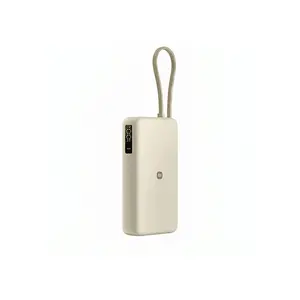 Xiaomi 67W Power Bank 20000 (Integrated Cable) Portable Power Bank, 20000mAh Capacity PB2067, 67W Two-Way Fast Charging, Built-in USB-C Cable, USB-C & USB-A Ports, Digital Display, Airline Safe