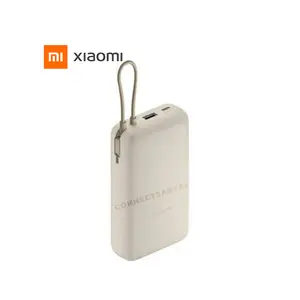 Xiaomi Power Bank 20000mAh 33W with Integrated Cable PB2030MI, 20000mAh Fast Charging Portable Power Bank, Built-in Charging Cable, 33W Multi-Device Charger