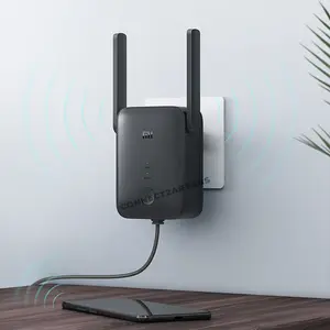 Xiaomi WiFi Range Extender AC1200 DVB4348GL, Dual-Band AC1200 Wireless Repeater, 1200Mbps WiFi Booster, Mi Home App Support