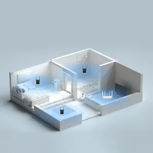 Xiaomi WiFi Range Extender AC1200 DVB4348GL, Dual-Band AC1200 Wireless Repeater, 1200Mbps WiFi Booster, Mi Home App Support