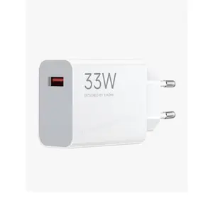 Xiaomi MI CHARGER 33W HyperCharge Combo Type-A Charger MDY-12-EA BHR9956EU, 33W USB-A Fast Wall Charger with HyperCharge Technology & Multi-Layer Safety Protection