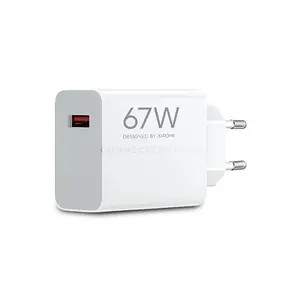 Xiaomi MI Power Adapter 67W HyperCharge Type-A MDY-12-EH BHR07SKEU, 67W USB-A Fast Wall Charger with HyperCharge Technology & Intelligent Safety Protection