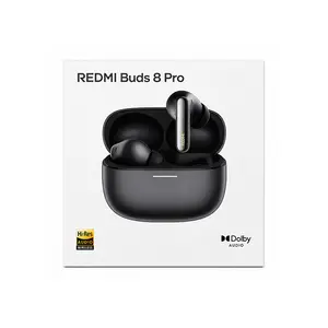 Xiaomi Redmi Buds 8 Pro True Wireless Earbuds M2535E1, Triple Driver Audio, 55dB Hybrid Active Noise Cancellation, Bluetooth 5.4, Hi-Res Audio Wireless, LDAC, Spatial Audio