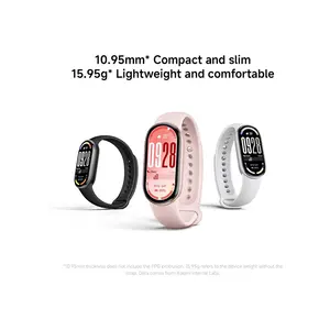 Xiaomi Smart Band 10 BHR07PYGL, AMOLED Touch Display Fitness Tracker, Continuous Health Monitoring, 150+ Sports Modes, Long Battery Life