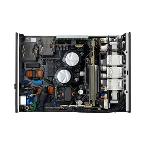 XPG FUSION 1600T Gaming Power Supply, 1600W Output Capacity, 80 PLUS Titanium Certified Efficiency, ATX 3.0 and PCIe 5.0 Ready, Fully Modular Cable Design, 135mm Fluid Dynamic Bearing Fan
