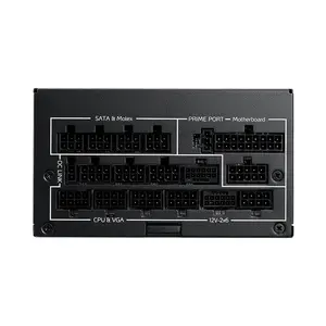 XPG FUSION 1600T Gaming Power Supply, 1600W Output Capacity, 80 PLUS Titanium Certified Efficiency, ATX 3.0 and PCIe 5.0 Ready, Fully Modular Cable Design, 135mm Fluid Dynamic Bearing Fan