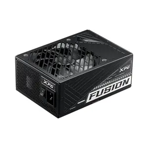 XPG FUSION 1600T Gaming Power Supply, 1600W Output Capacity, 80 PLUS Titanium Certified Efficiency, ATX 3.0 and PCIe 5.0 Ready, Fully Modular Cable Design, 135mm Fluid Dynamic Bearing Fan
