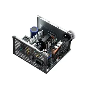 XPG KYBER 650W Gold Gaming Power Supply, 80 PLUS Gold Certified Efficiency, ATX 2.4 Standard, Non-Modular Cable Design, 120mm Fluid Dynamic Bearing Fan, Reliable Gaming PSU