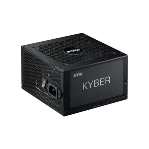 XPG KYBER 750W Gaming Power Supply, 80 PLUS Gold Certified Efficiency, ATX 3.1 Ready Design, Non-Modular Cable Configuration, 120mm Fluid Dynamic Bearing Fan, Reliable Gaming PSU