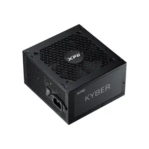 XPG KYBER 750W Gaming Power Supply, 80 PLUS Gold Certified Efficiency, ATX 3.1 Ready Design, Non-Modular Cable Configuration, 120mm Fluid Dynamic Bearing Fan, Reliable Gaming PSU